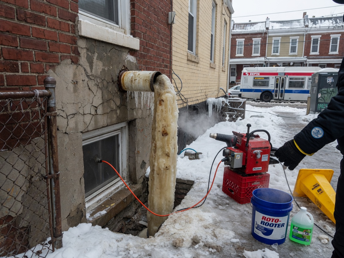 Preventing Frozen Drain Lines During Philadelphia Winters